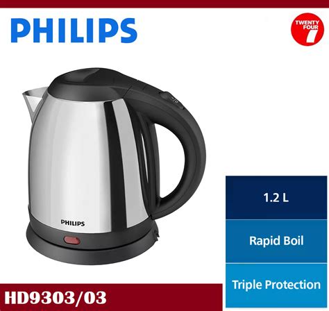 Philips Daily Collection Kettle Hd L Stainless Steel Jug