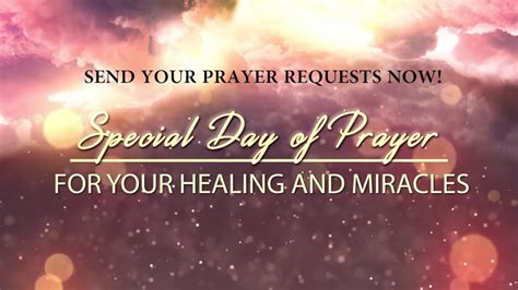 Special Day Of Prayer For Your Healing And Miracles Youtube