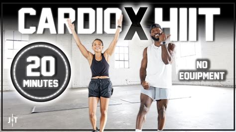 20 Minute Full Body Cardio Hiit Workout [no Repeat Burn Body Fat