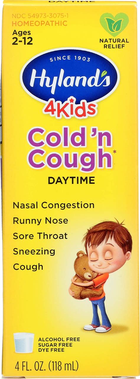 Hylands Cold N Cough For Kids 4 Fl Oz Bulk Buy America