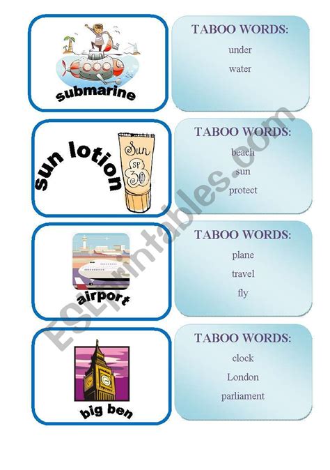 Taboo Words Game Telegraph