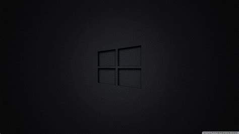 Download Black Windows Icon Pc Wallpaper