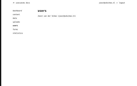 usecue cms documentation