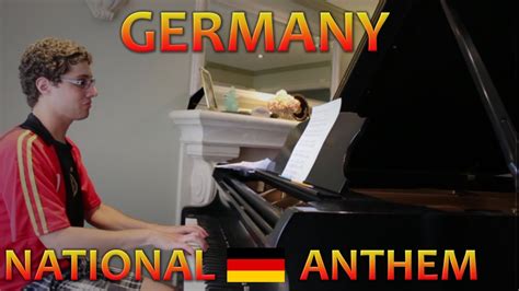 Germany Anthem Piano Cover Youtube