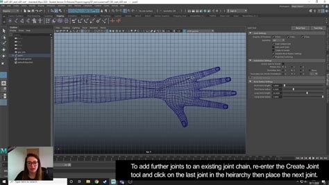 Creating Joints Maya Rigging For Beginners Part Youtube