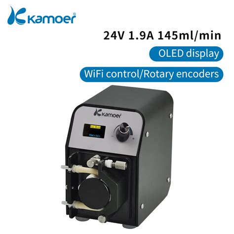 Kamoer Kcs Pro2 Intelligent Lab Peristaltic Pump With Low Flow And High