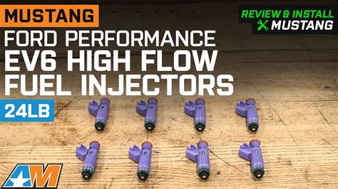 Mustang Ford Performance Ev High Flow Fuel Injectors Review