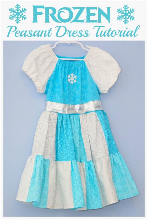 Frozen Peasant Dress Tutorial Pictures, Photos, and Images for Facebook