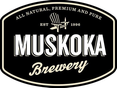 Muskoka Brewery New Logo Brewery Craft Beer Logo Brewery Logo