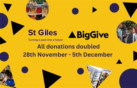 St Giles The Big Give 2023 St Giles