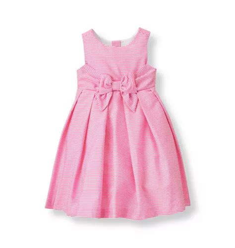 Girl Berry Pink Stripe Striped Dress By Janie And Jack