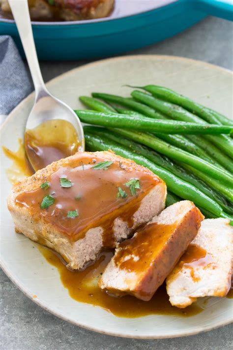 Pan Seared Pork Chops With Honey Mustard Sauce Kristine S Kitchen