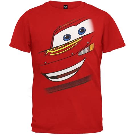 Cars Mcqueen Face Juvy T Shirt Old Glory