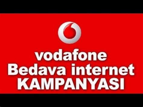 VODAFONE BEDAVA HAFTALIK 10 GB İNTERNET KAZAN VODAFONE BEDAVA İNTERNET