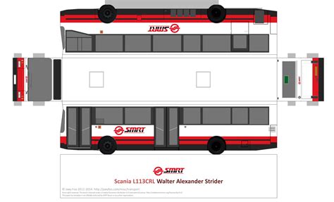 Tibssmrt Buses Singapore Paper Buses Unoffical Use Only