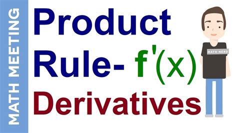 Product Rule Calculus Derivatives Tutorial Youtube