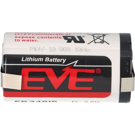 EVE Lithium Batterie ER34615 D 3 6V 19000 MAh Li SOCI2 LF U