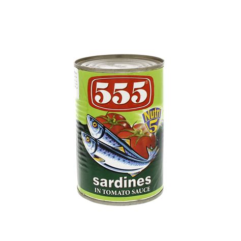 555 Sardines Tomato Sauce 425g Shop More Pay Less