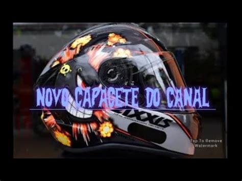 CAPACETE AXXIS Novo Capacete Do Canal YouTube