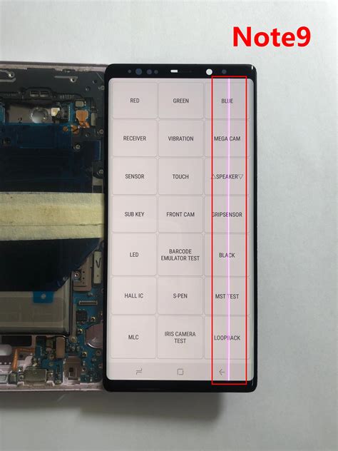 64 With Defect Original Lcd For Samsung Galaxy Note 9 Sm N960d N960f