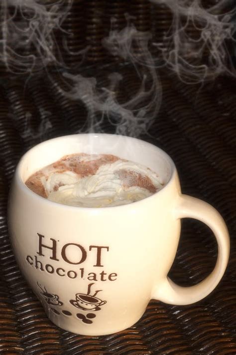 Hot Chocolate Stock Photo Image Of Froth Cosy Milk 17988282