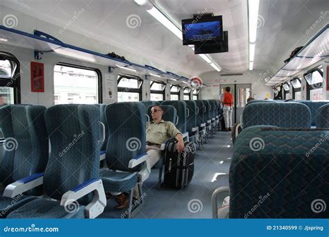 Domodedovo Express train editorial stock image. Image of display - 21340599