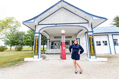 Standard Oil Filling Station in Odell, Illinois