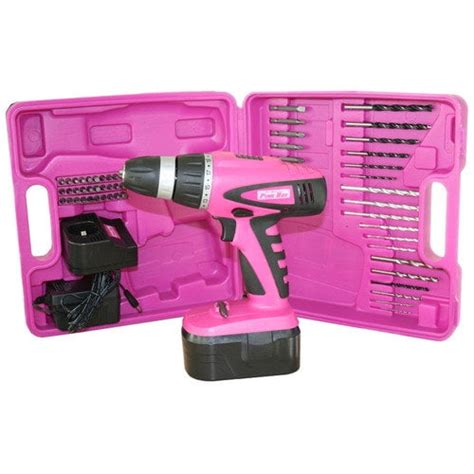 The Original Pink Box Pb18vnic 18 Volt Cordless Nickel Cadmium Drill