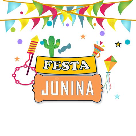 Festa Junina Vector Hd Png Images Cartoon Style Festa Junina Holiday