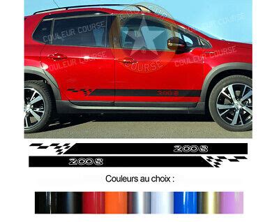 Bandes Bas De Caisse Pour Peugeot Suv Wd Deco Portiere Sticker