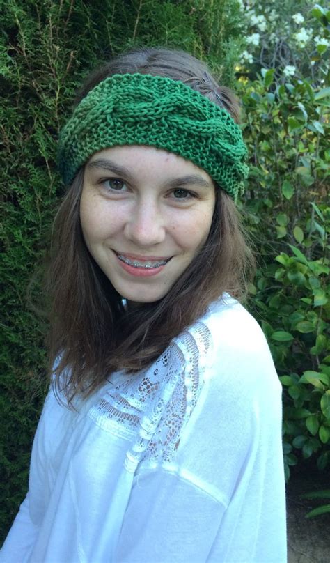 Easy Ombre Headband Free Knitting Pattern Blog NobleKnits Knitting