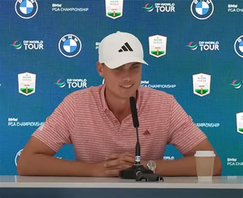 Rising Star Ludvig Berg Shakes Up The Bmw Pga