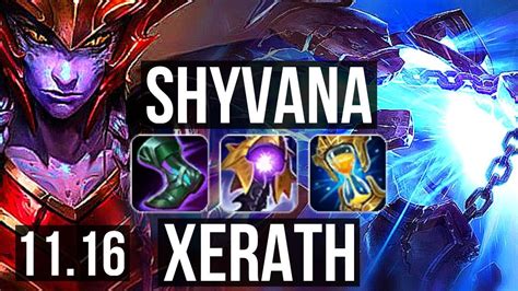 SHYVANA Vs XERATH MID Rank 2 Shyvana 3 2 10 JP Challenger V11