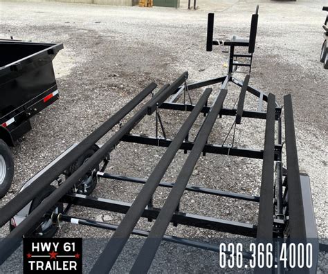 2022 Haul Rite 22 Tritoon Pontoon Trailer W Brake And Ladder Hwy 61