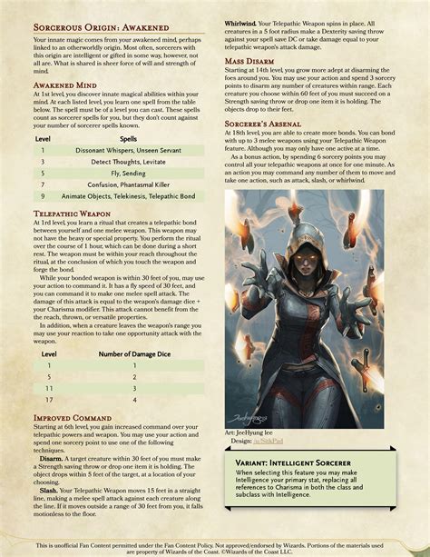 Dnd 5e Homebrew — Sorcerer Subclass Ooze Bloodline 59 Off