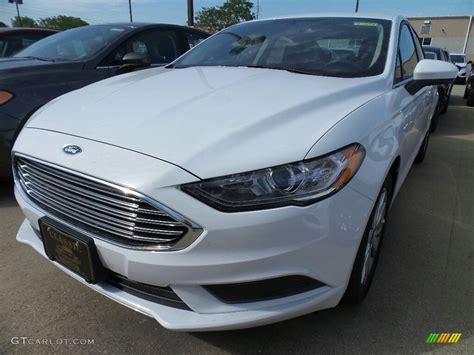 Oxford White Ford Fusion Se Gtcarlot Car Color