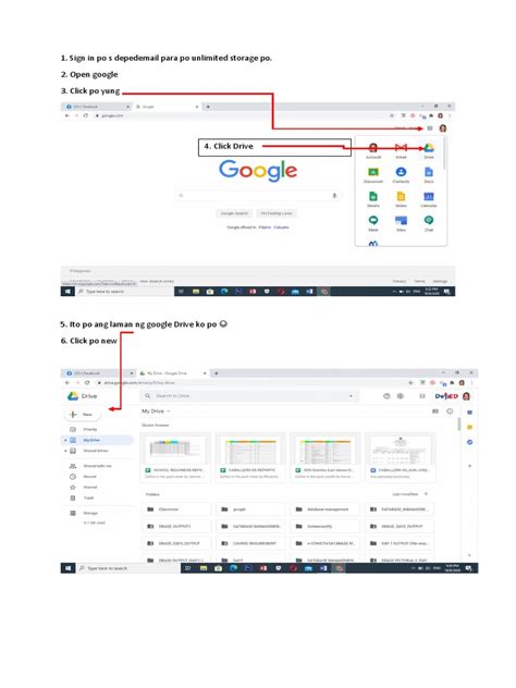 Google Drive Tutorial | PDF