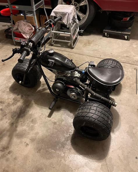 All Black Mini Trike Rock Trickes