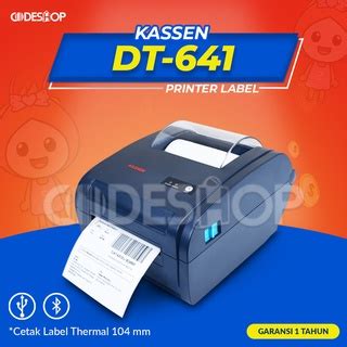 Jual Barcode Printer Kassen Dt Cetak Label Pengiriman Resi Shopee A