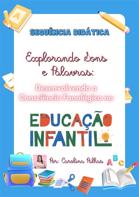 Sequencia Didática 20 Atividades e Brincadeiras de Consciência