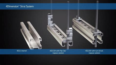 4Dimension strut system simplifies strut installation - YouTube