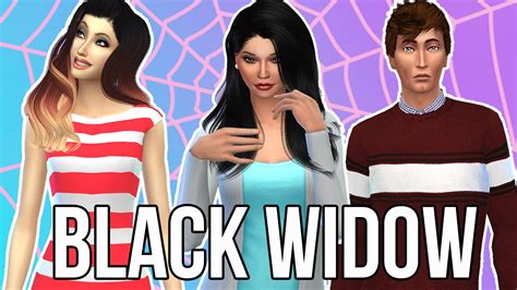 Lets Play The Sims Black Widow Challenge Episode Making Him Leave