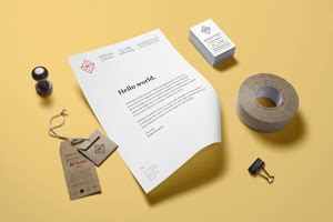 Branding Identity MockUp Vol 14 GraphicBurger