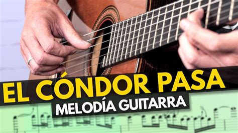 El Condor Pasa Melod A En Guitarra F Cil Cover Tutorial Para