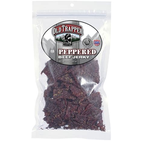 Old Trapper 22212T Beef Jerky Peppered 10 Oz Bagged