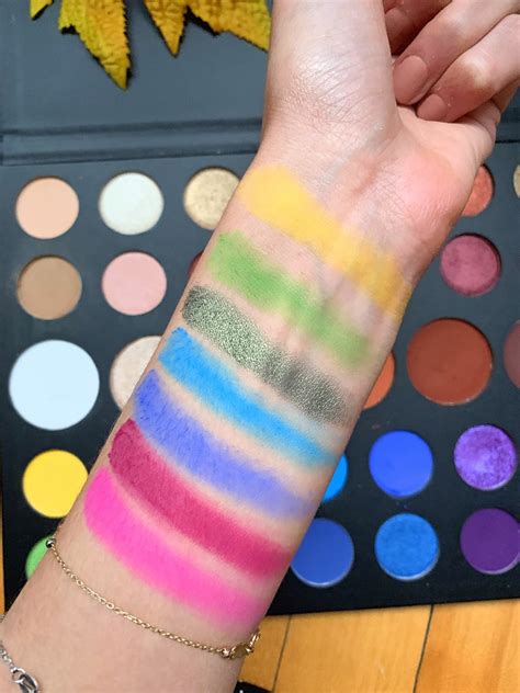 Morphe X James Charles Artistry Palette Review And Swatches