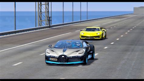 Bugatti Divo Vs Lamborghini Aventador Svj Drag Race Youtube