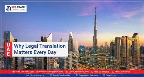 Why Legal Translation Dubai Matters Every Day Sim Trans