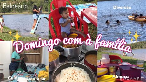 Vlog Domingo A Fam Lia No Balne Rio Almo O E Rotina Youtube