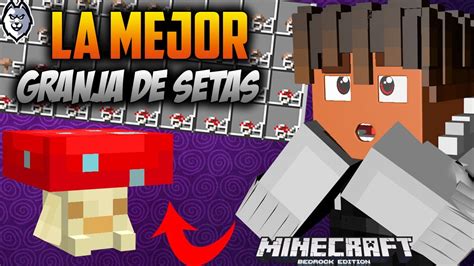 C Mo Hacer Una Granja De Hongos Setas Java Bedrock Minecraft